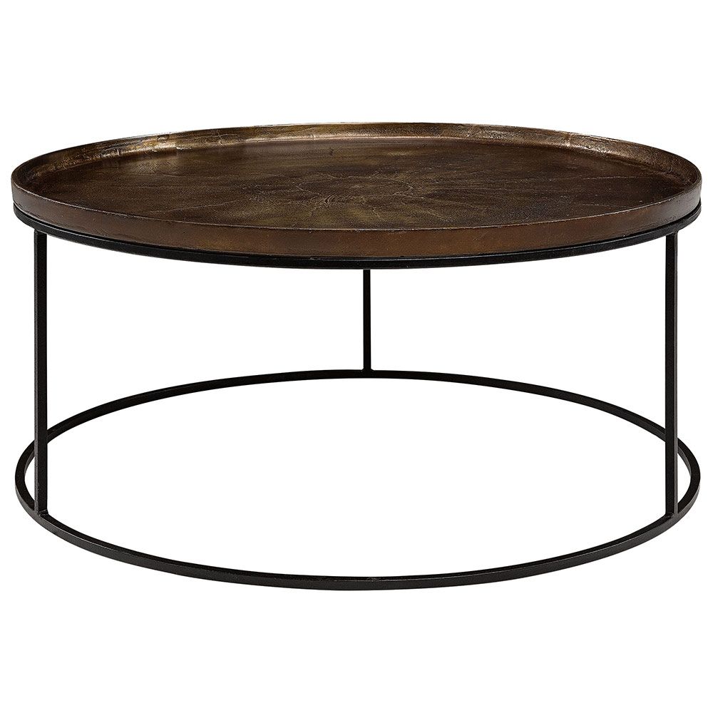 artwood, fabio soffbord vintage brass