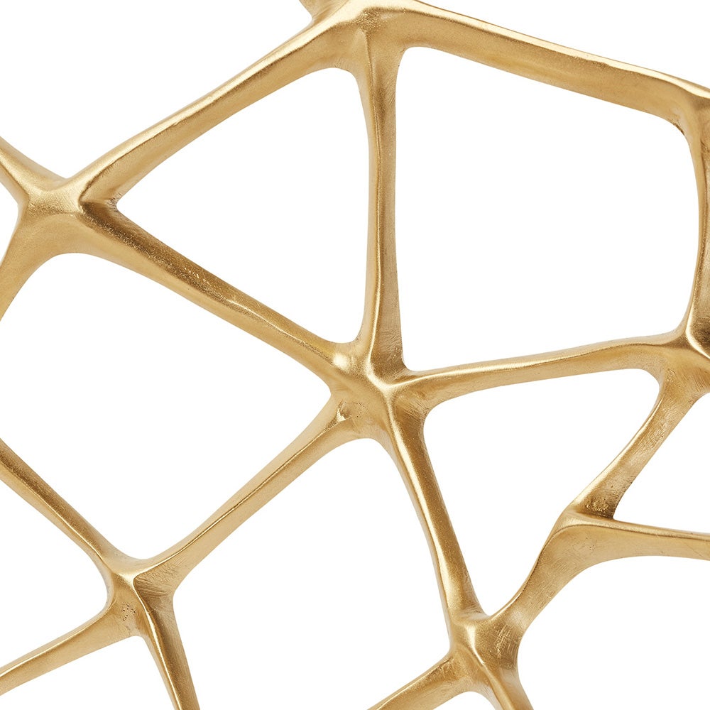 Bone Skål Extra Stor Mässing