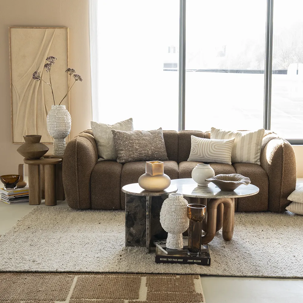 Soffa Cubetto (2,5-sits) Brown