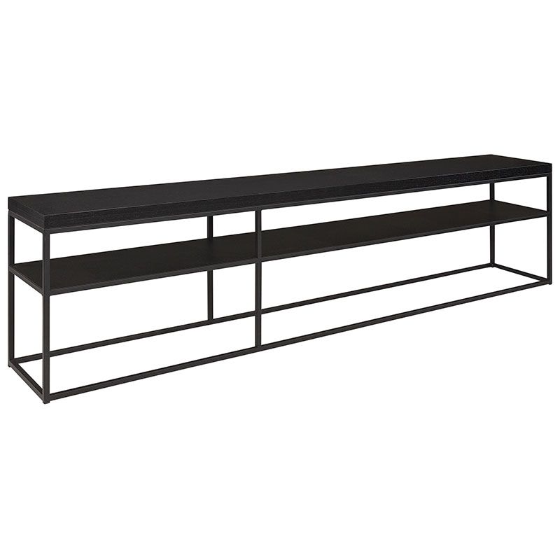 artwood, tv bänk 140 cm capulus carbon