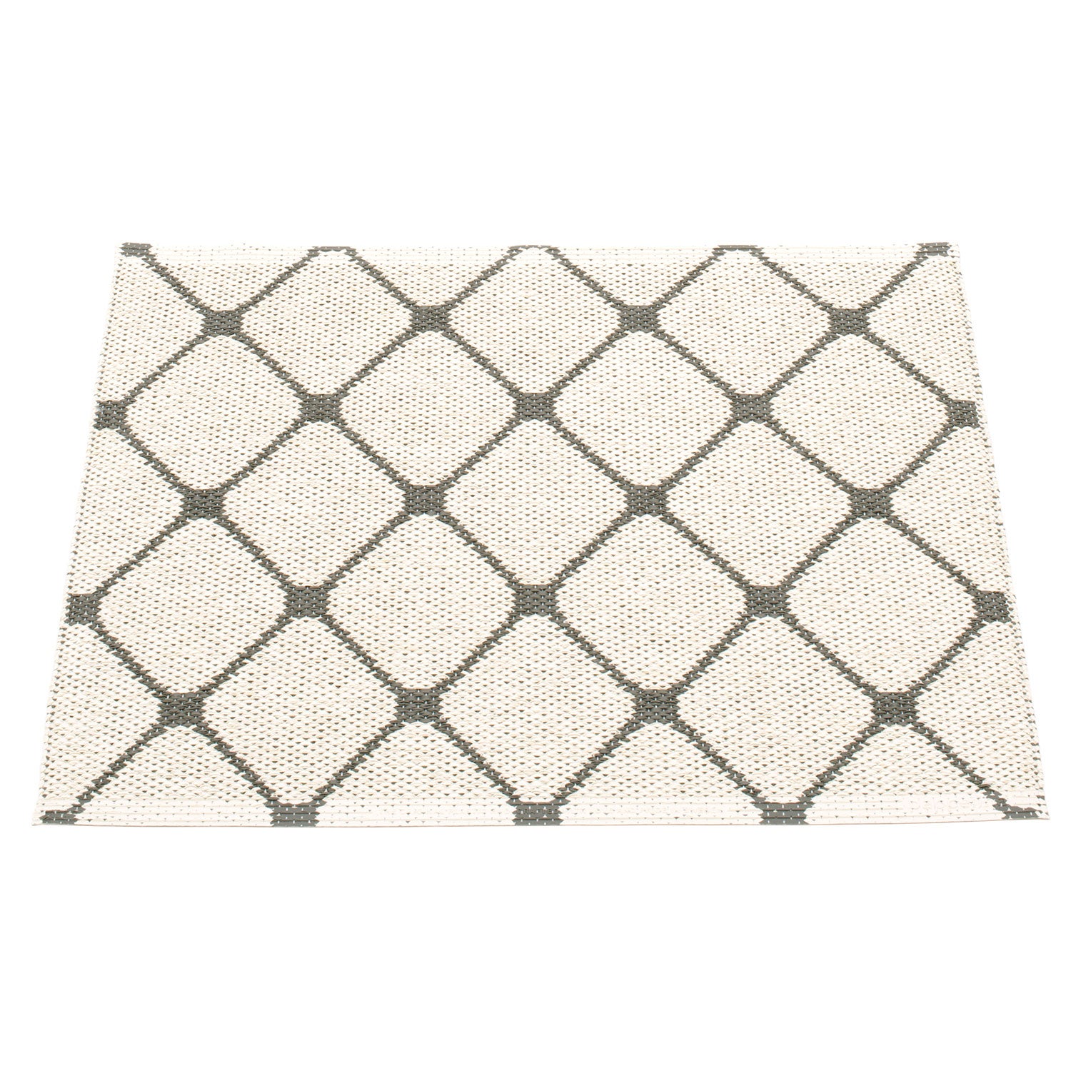 Re matta 70x60 cm charcoal / vanilla 