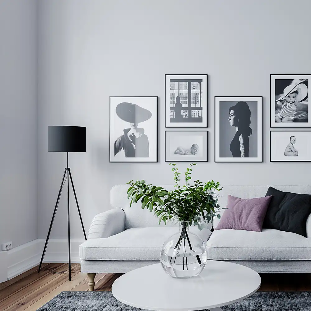 Rina Golvlampa Svart