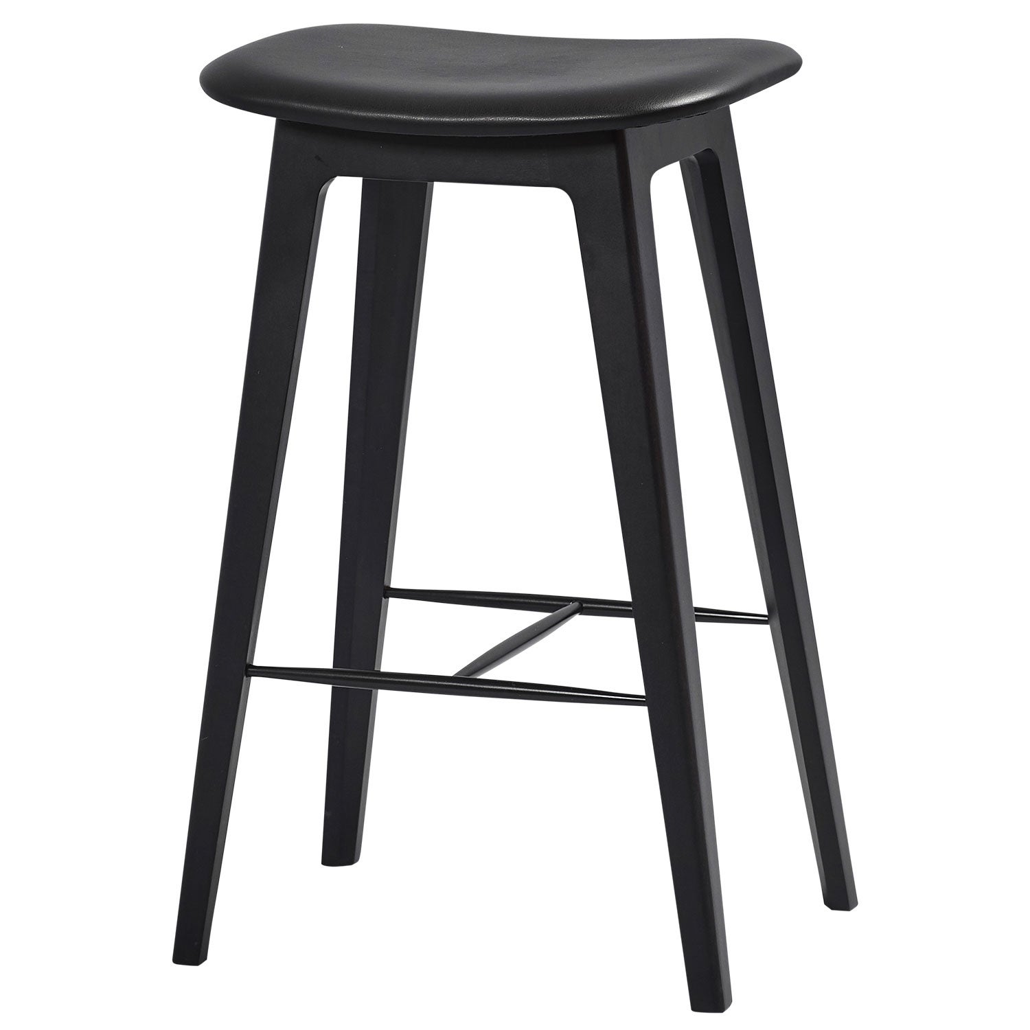 Sackit, Nordic barstol exklusive sömnad hög ultra svart bok