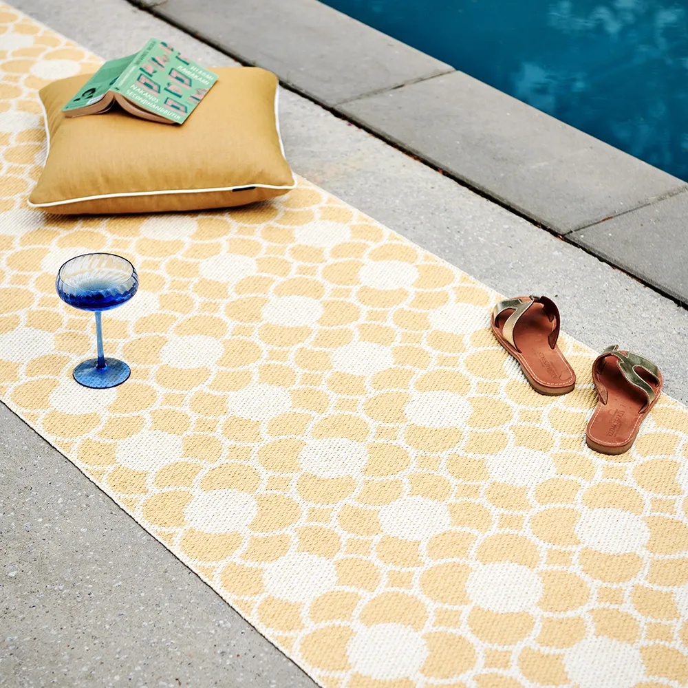 Anya matta Pale Yellow/Vanilla 70 x 200 cm