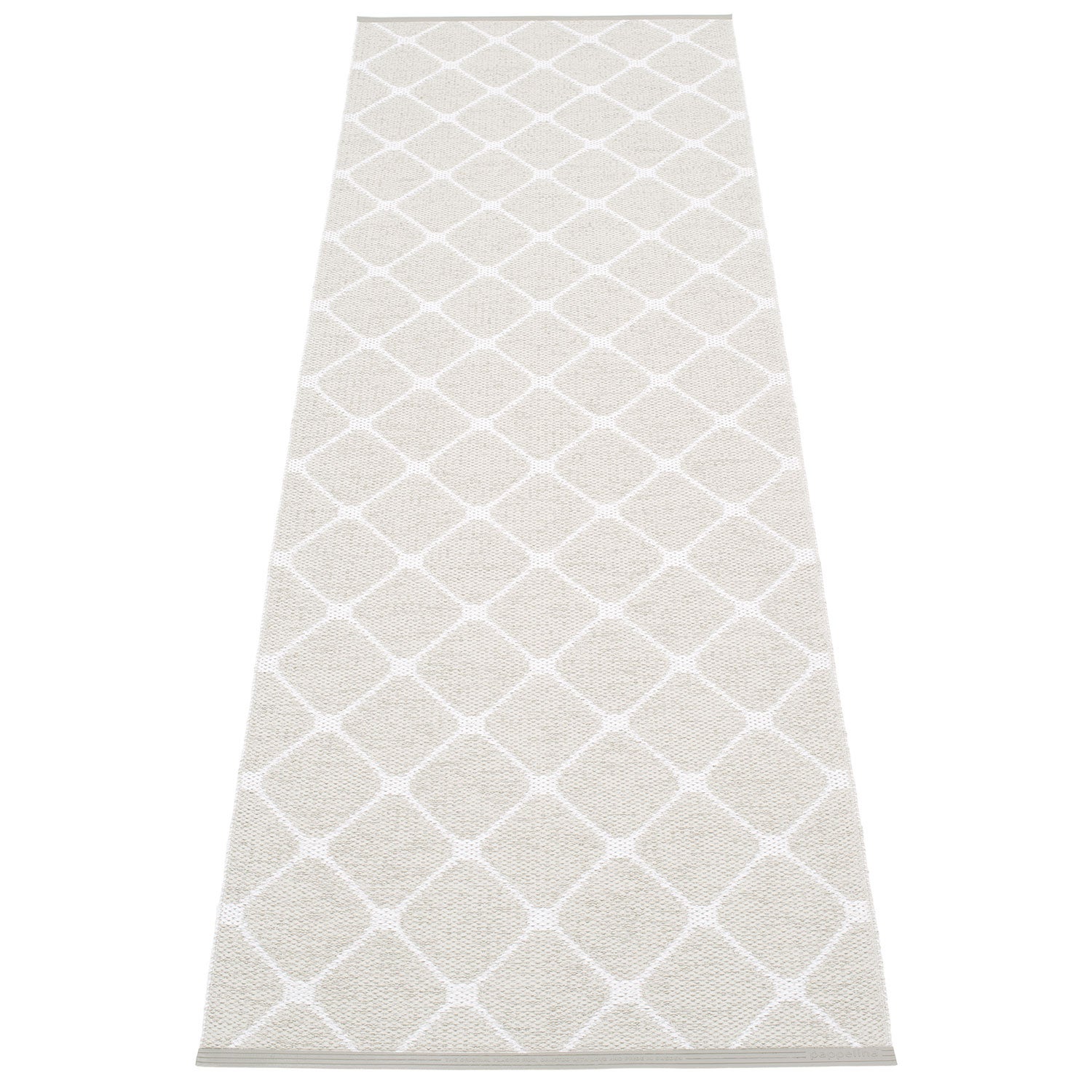 pappelina, re matta 70x240 cm fossil / white