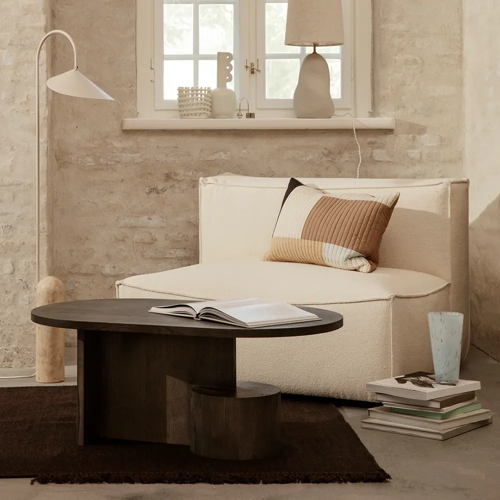 Alternativ bild 1 för Ferm Living - Insert Coffee Table - Kaffe bord - Black Stained Ash - W100 x H40 x D60 cm