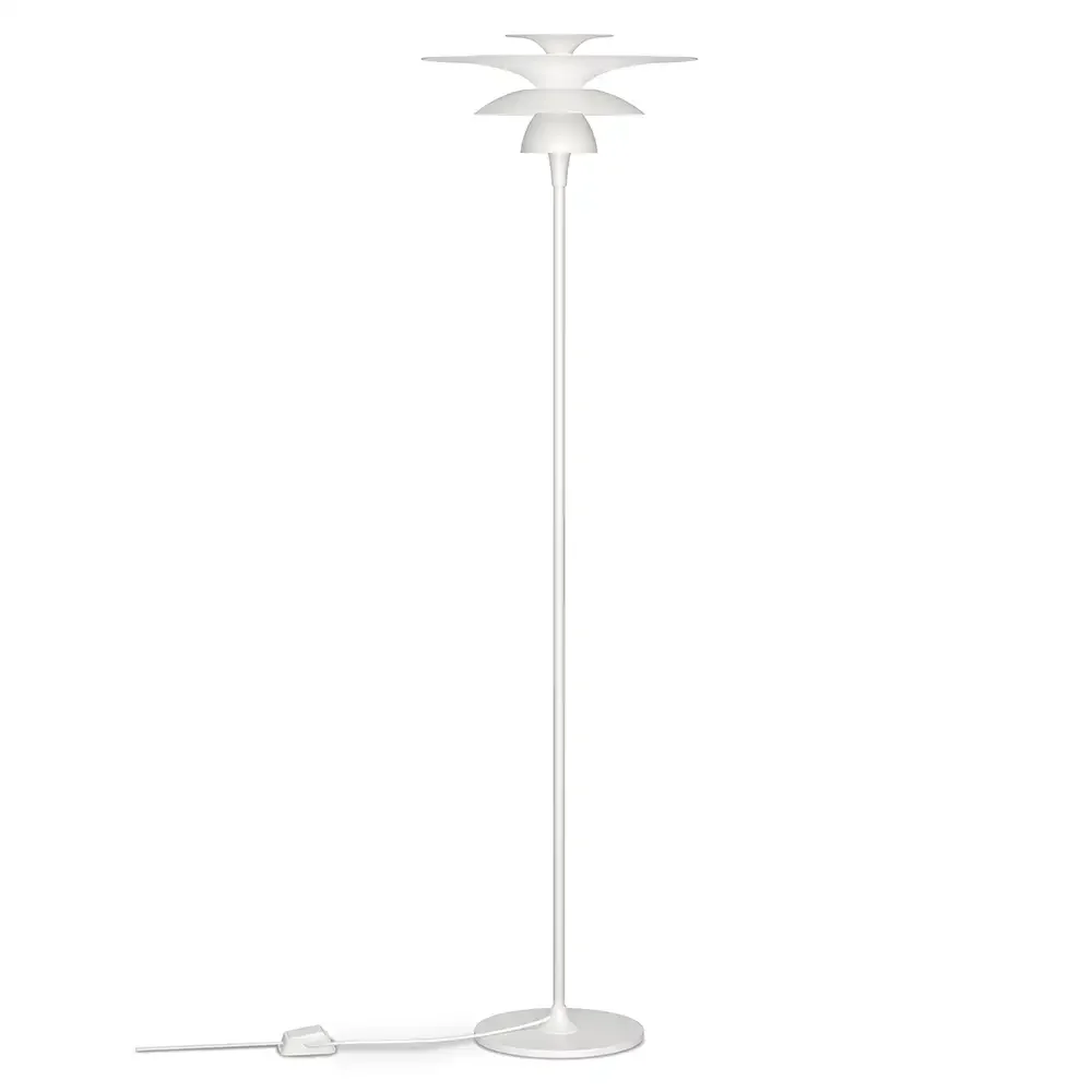 Picasso golvlampa 1400 mm Mattvit