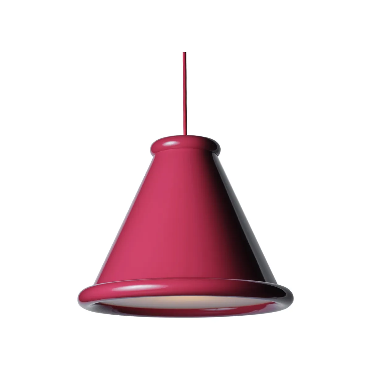 Belle takpendel Ø36xH28,5 cm metall red violet