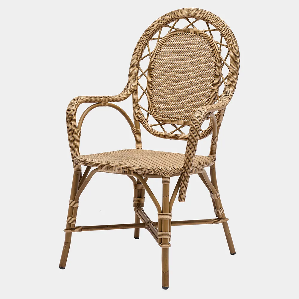 sika design, romantica karmstol alu