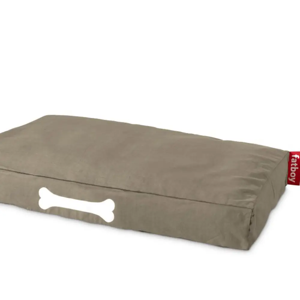 doggielounge L canvas Hundbädd recycled taupe grey