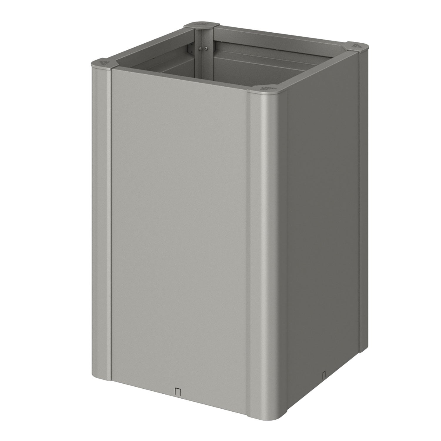 Belvedere planteringsbädd maxi storlek 50 metallic kvarts-grå