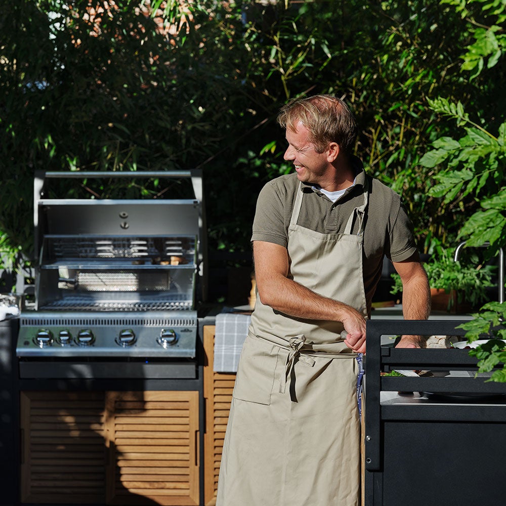 Fornax utekök svart/teak 