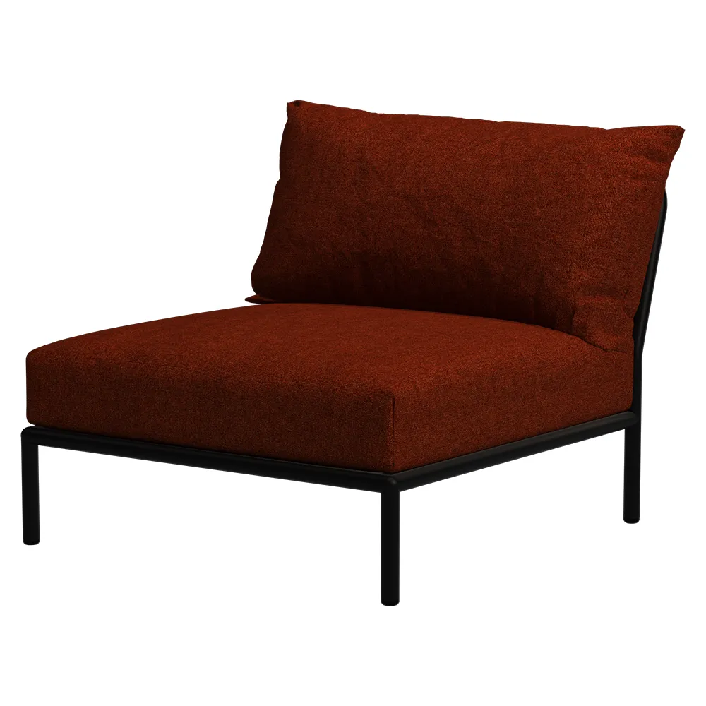 Produktfoto för Houe, Level 2 Fåtölj Rust/Dark grey