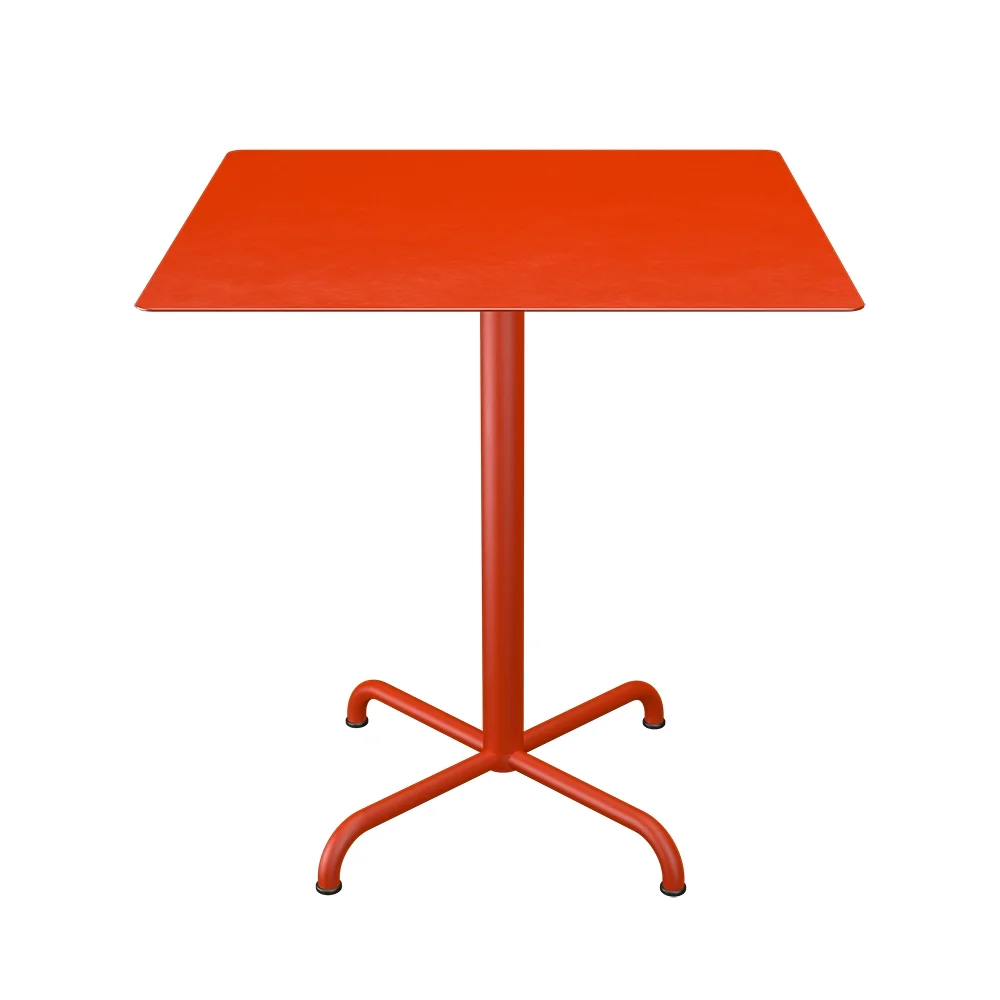 houe, pico cafébord 70x70 cm, bas 4 ben cayenne