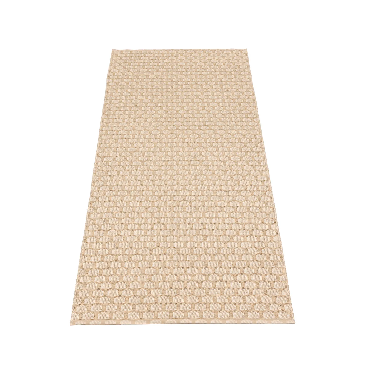 Vändbar Plastmatta MIMI Beige/Vanilla 70x300 cm