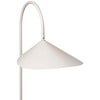 Justerbar Golvlampa med Travertinfot Arum Cashmere