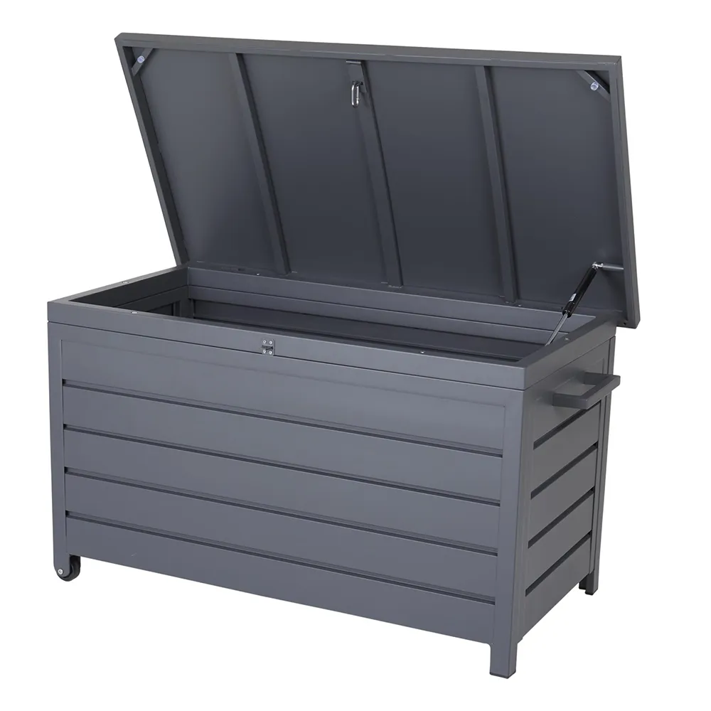 Gäster förvaringslåda liten Antracit