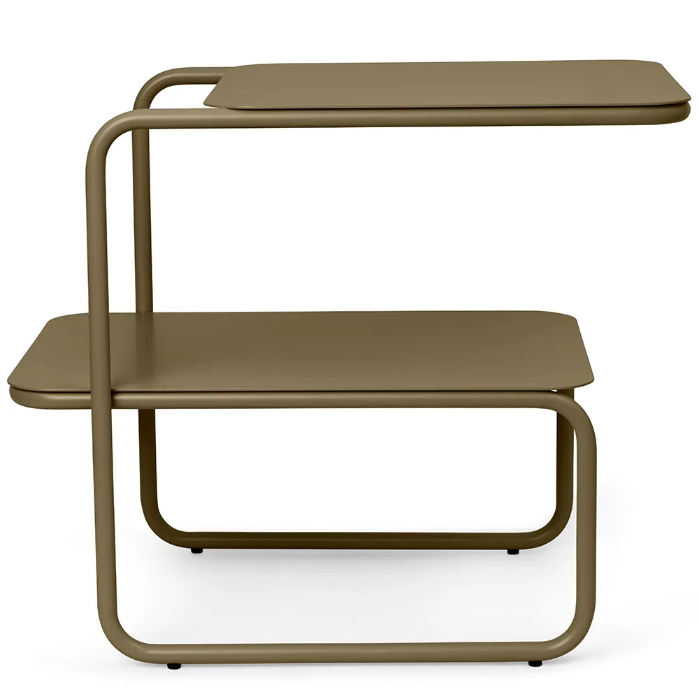 Produktfoto för Ferm Living - Level Side Table - Kaffe bord - Oliv - W: 55 - H: 45 - D: 35