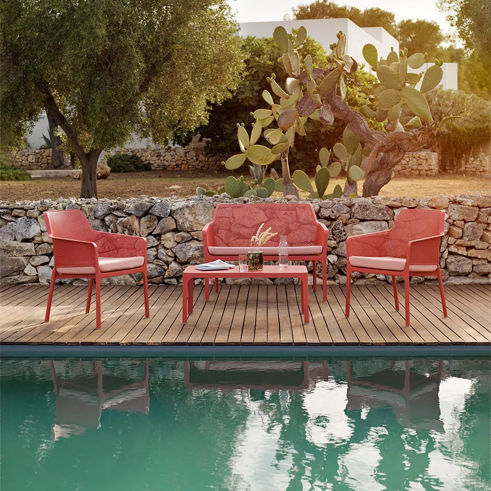 Net fåtölj Tortora