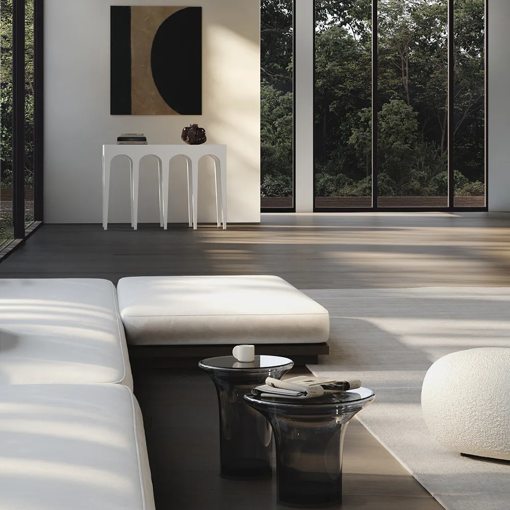 Trumpet Soffbord lågt- Smoked Forest