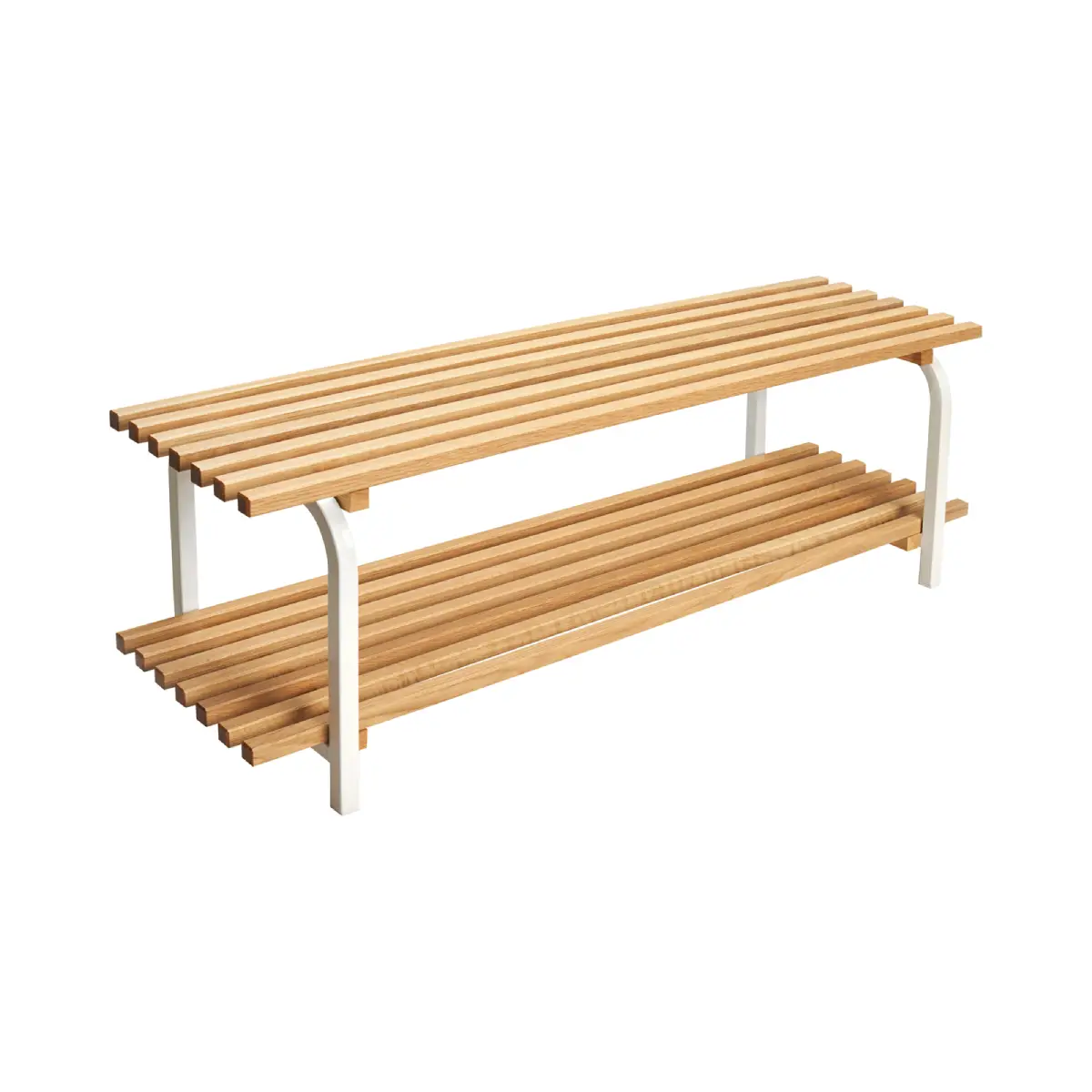Essem Design, Sara skohylla fristående 120 cm Ek Vit