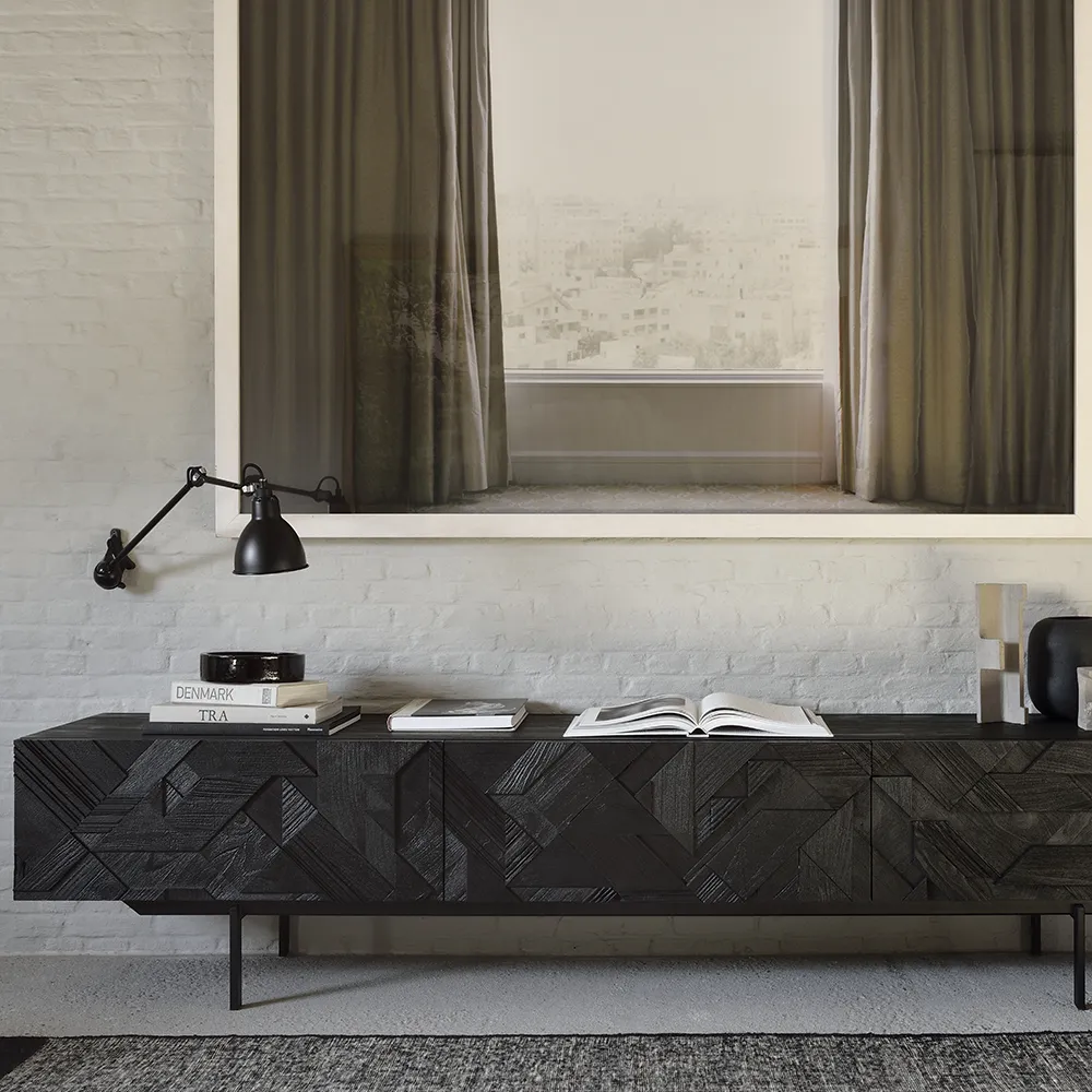 Graphic Mediabänk 45x240 cm