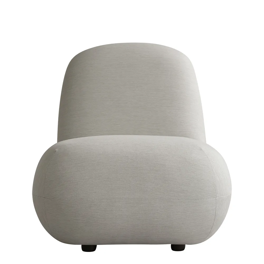 Toe fåtölj Flat - Warm Ash