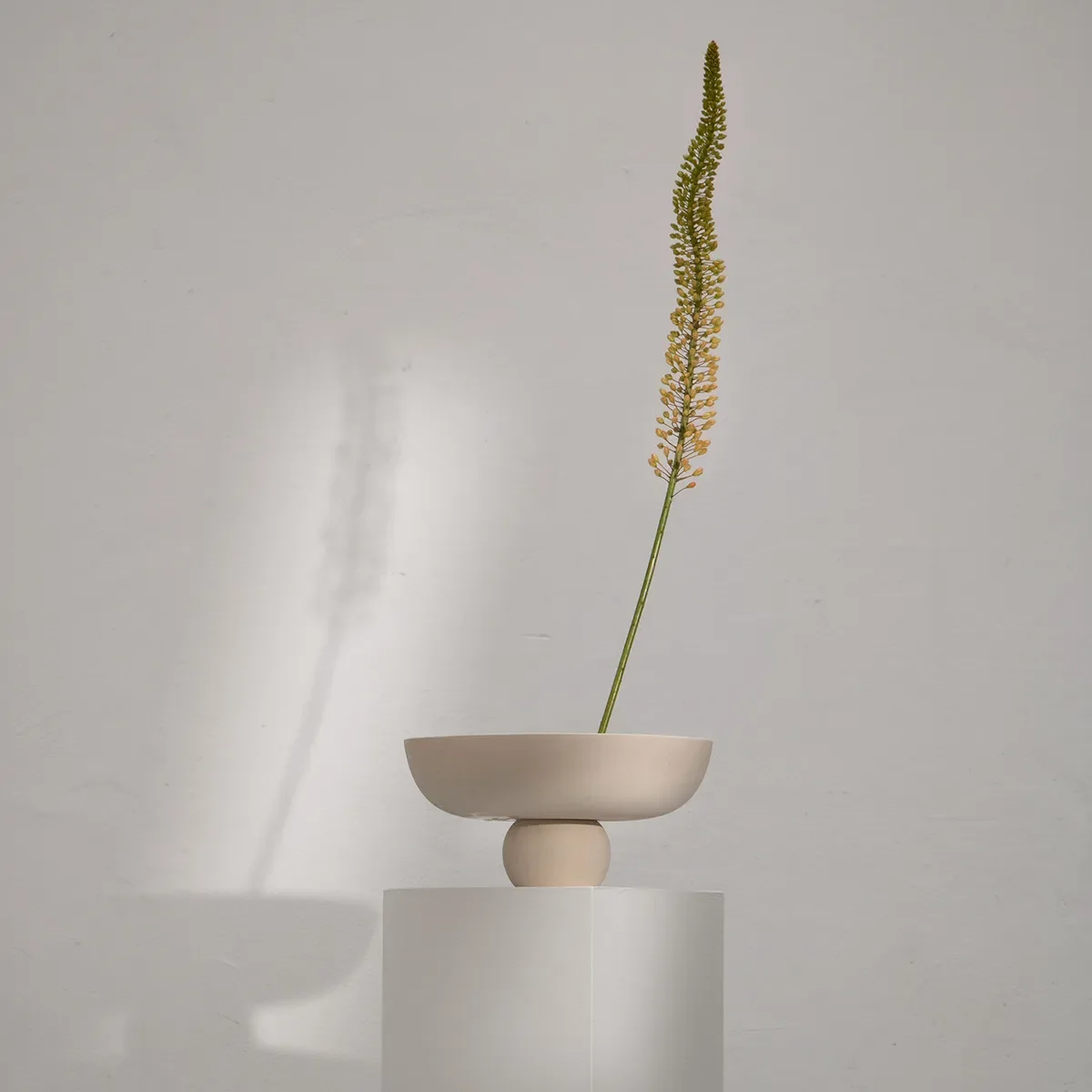 Handmålad dekorationsskål Baburu Medio Birch Ø 30 cm