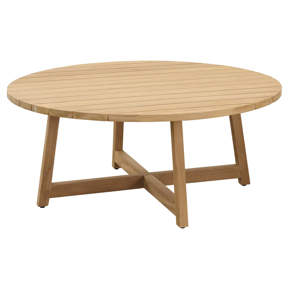 sika design, victor soffbord ø120 cm teak