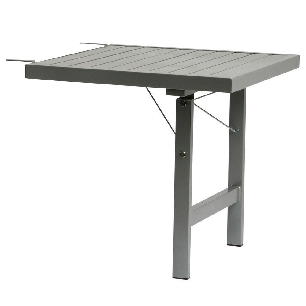 Tillsatsskiva 122X68 Cm H72 Grå 