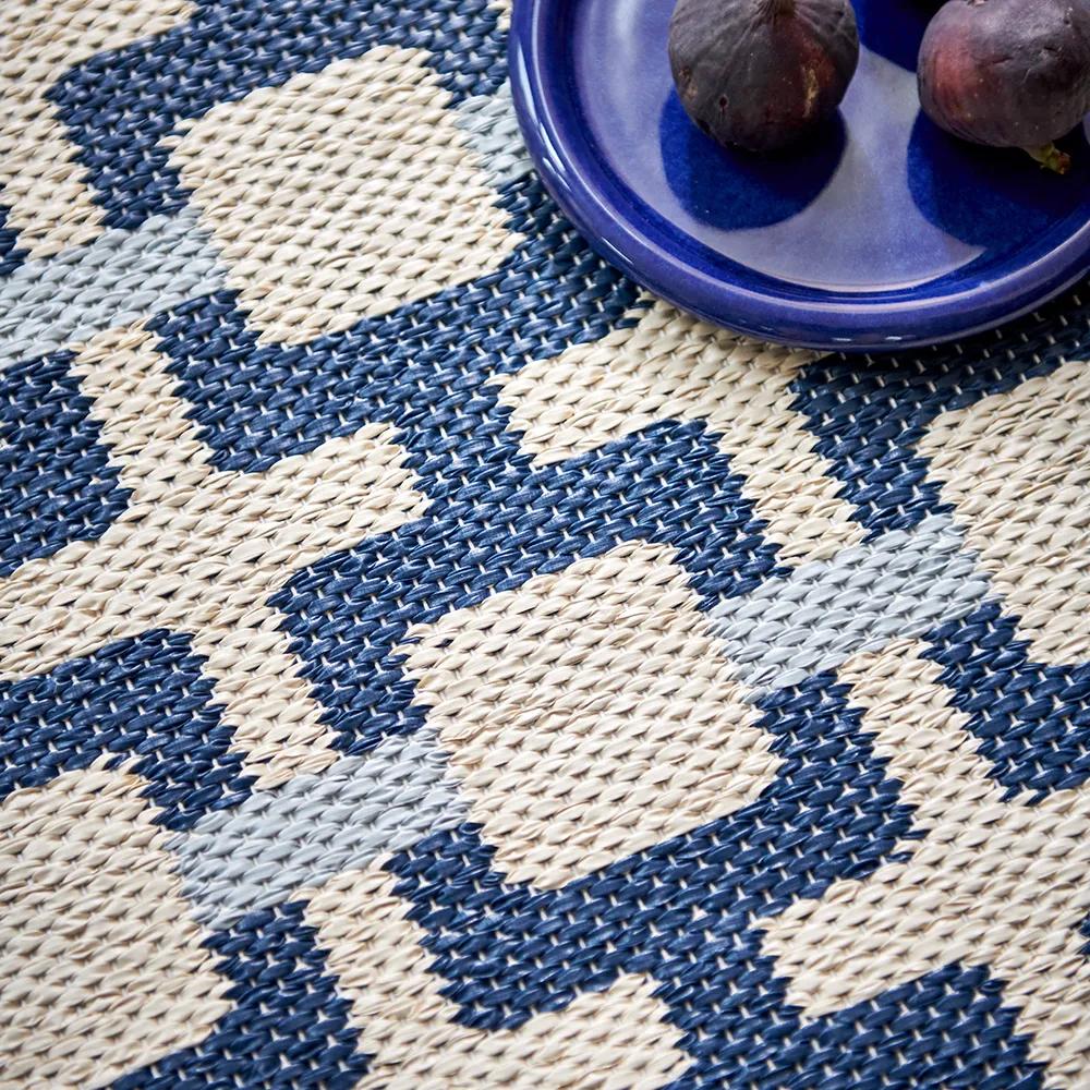 Tom matta Ocean Blue/Cream/Blue Fog 70 x 180 cm