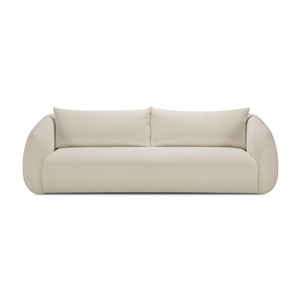 Ethnicraft, Contour Soffa 3-sits Chalk 244x107 cm