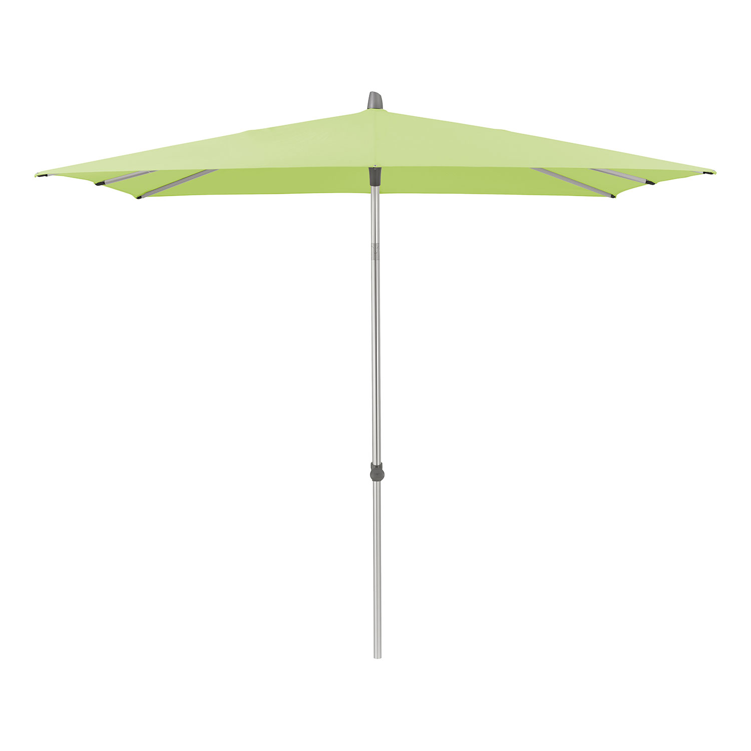 Alu-smart parasoll 240×240 cm kat.5 670 mint Glatz