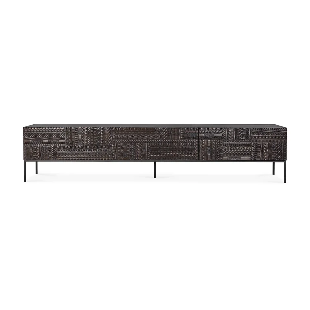 ethnicraft, tabwa tv-bänk 45x240 cm