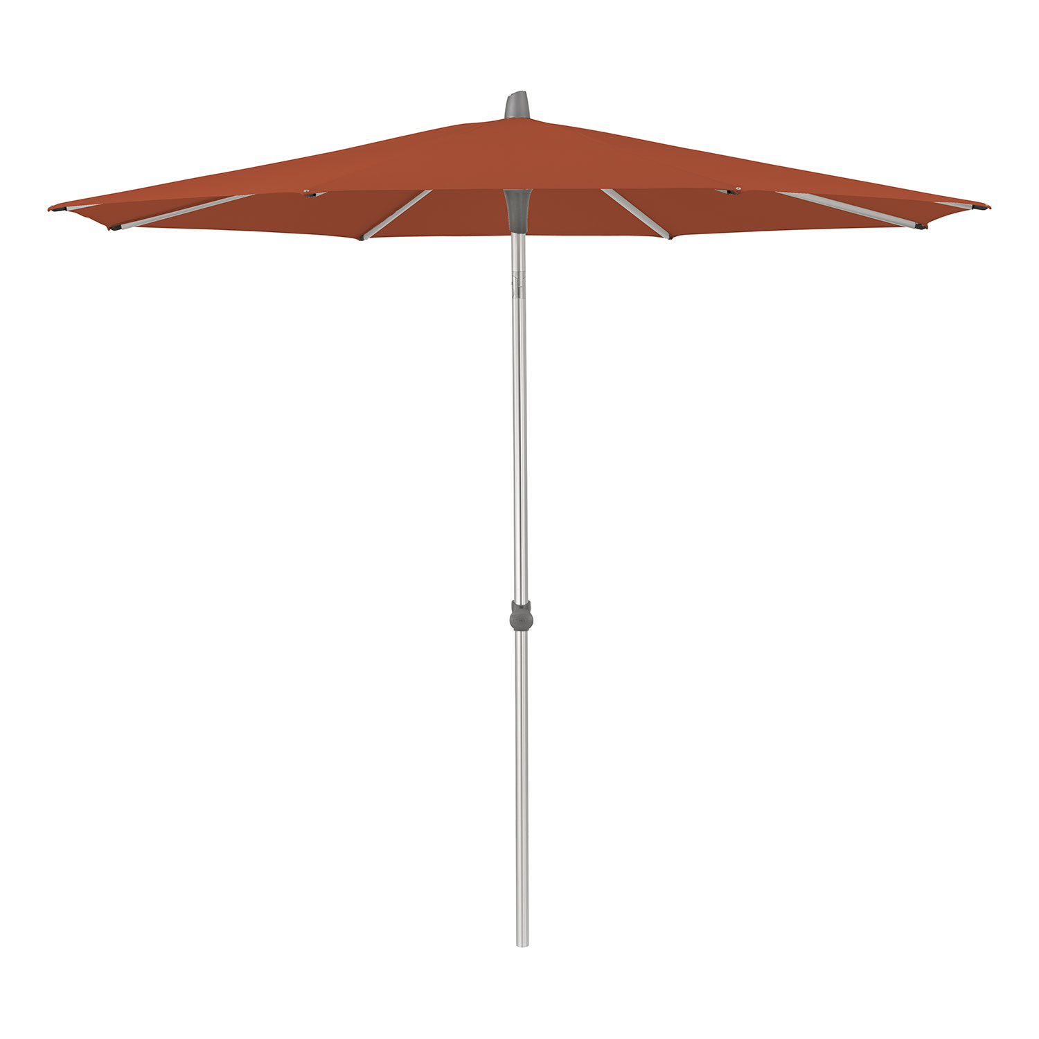 Alu-smart parasoll 200 cm kat.5 513 fire red Glatz
