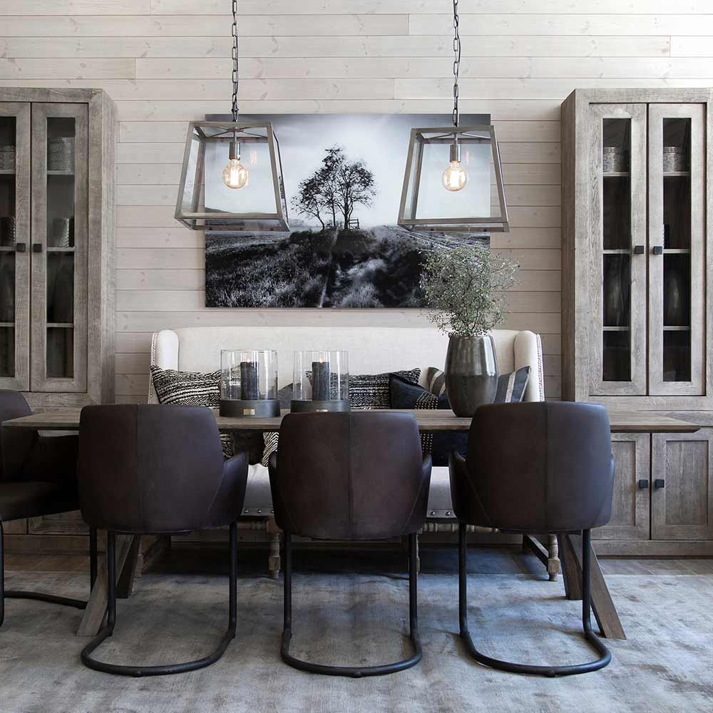 Matbord Tree 240 X 90 Cm Silver Back