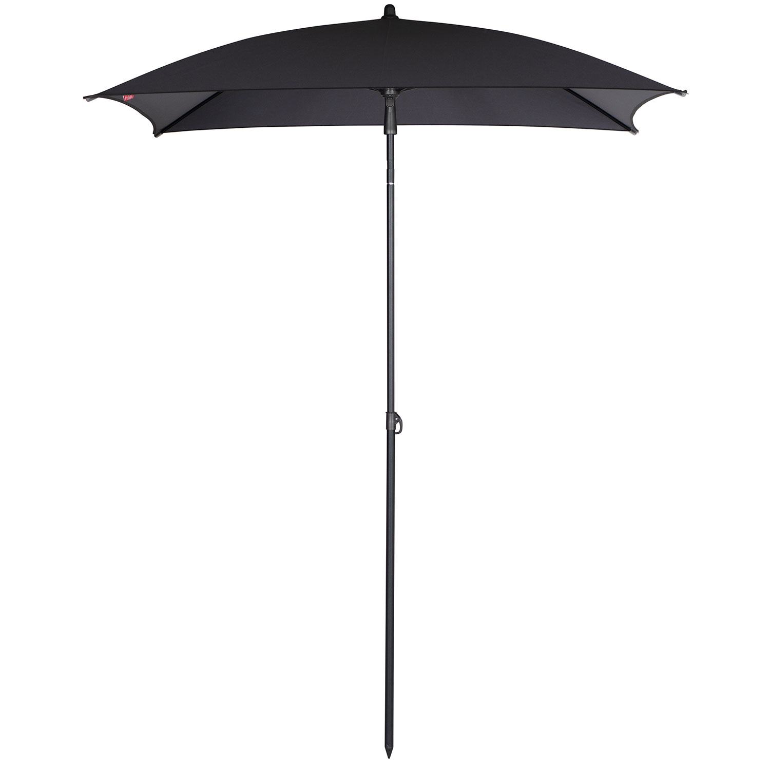 Fiam Elios parasoll square anthracit/grey steel