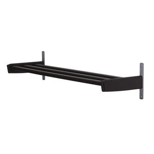 Meja Skohylla 90 cm Svartbetsad Ek