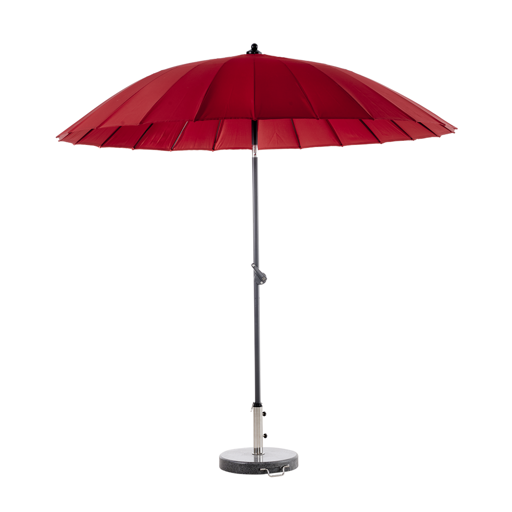 Brafab, SHANGHAI  Ø270 cm Antracit/röd