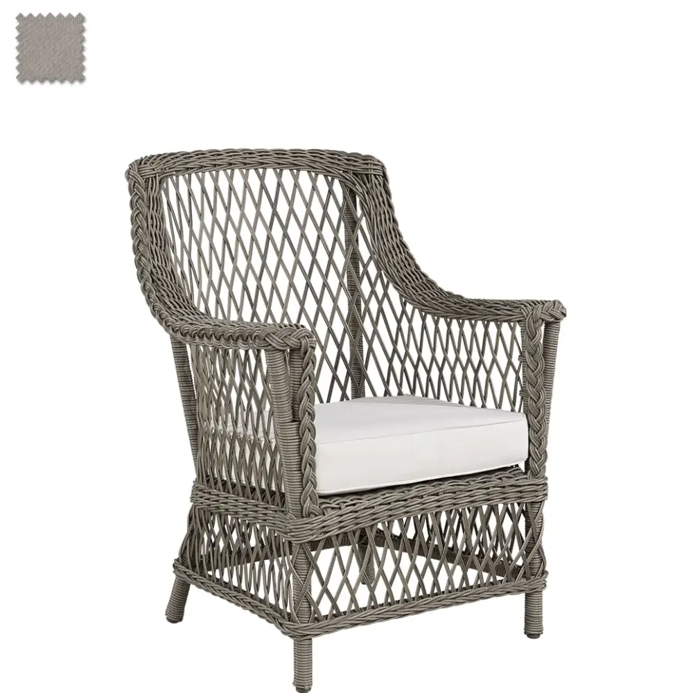 Tyg till Dyna Estelle karmstol wembley beige