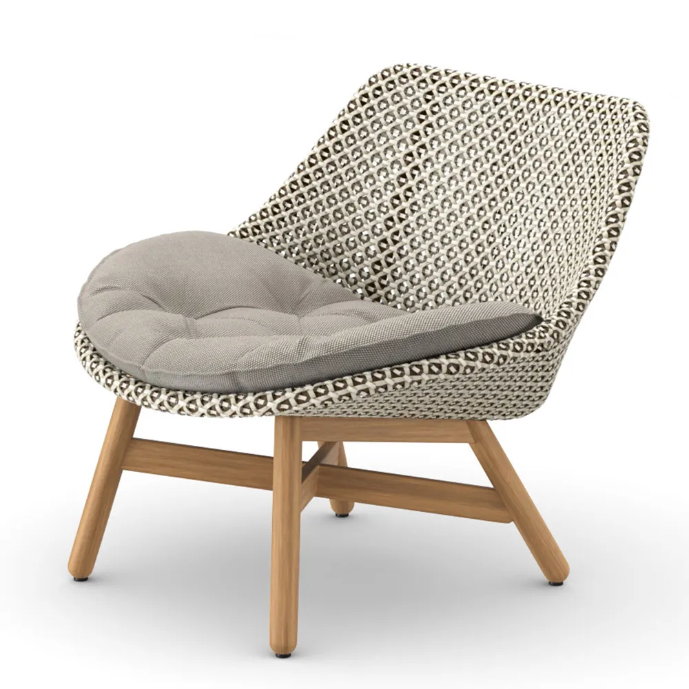 Dedon, Mbrace clubf&aring;t&ouml;lj teak AXD teak 0205 pepper 0115