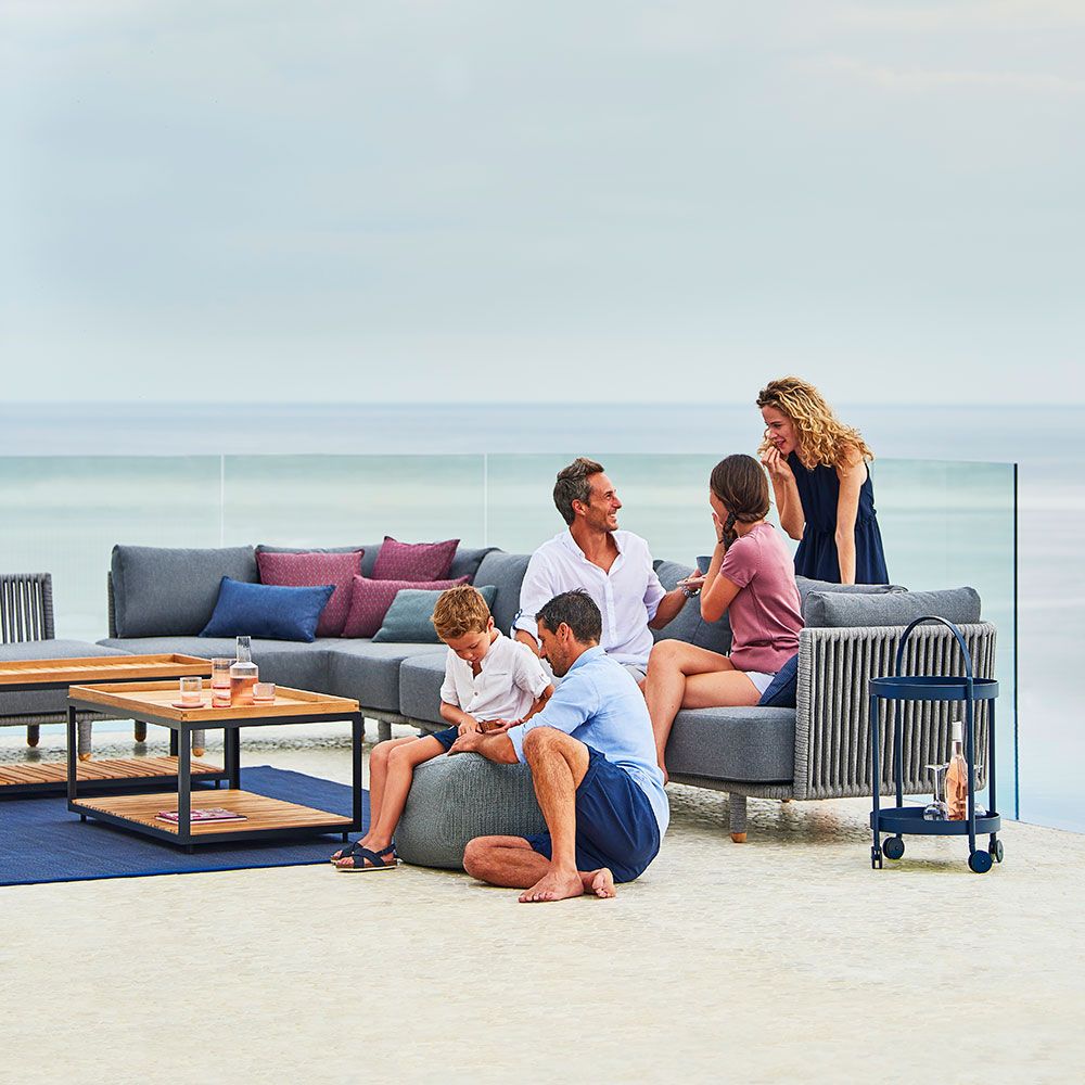 Stripe Prydnadskudde 52X32 Multi Pink 