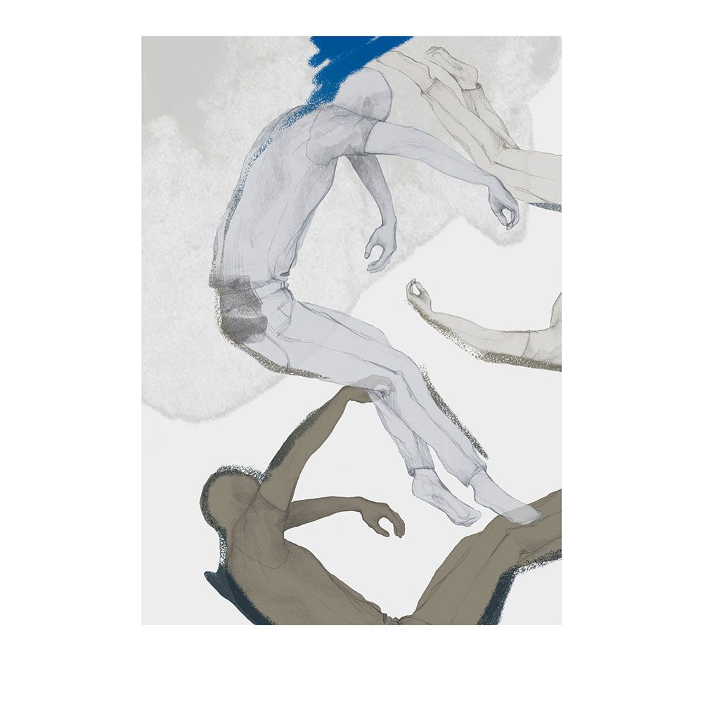 Anna Bülow, Anna Bülow poster  Night Fall 01 30x40 cm Anna Bülow, Anna Bülow poster  Night Fall 01 30x40 cm