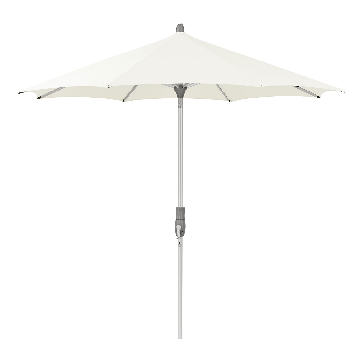 Glatz Alu-twist parasoll 330 cm kat.5 510 white