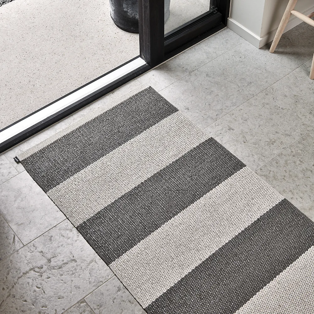 Bob matta Charcoal/Linen 140 x 180 cm