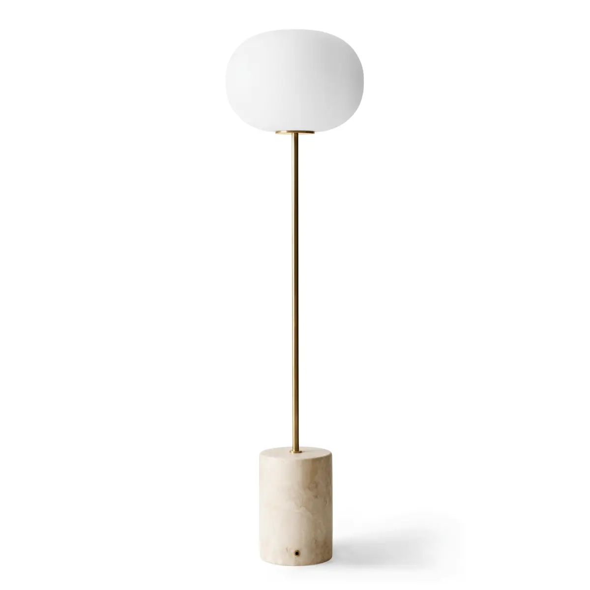 Audo CPH, JWDA Golvlampa Travertine,Sand/Brass, Brushed