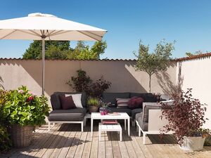 Mackenzie hörndel vit aluminium 