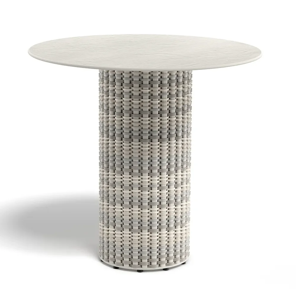 Dedon, MYMI bistro bord, Ø 80 cm, keramisk bordsskiva DLN lipari 0304 myvera 0250