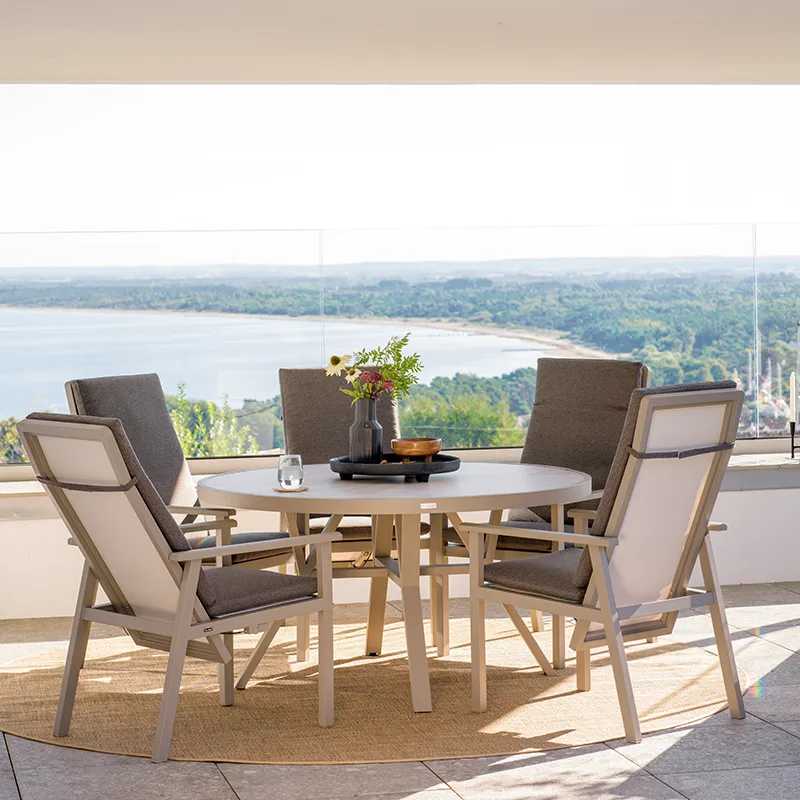 Samvaro positionsstol   med hög rygg Khaki / Soft Dawn