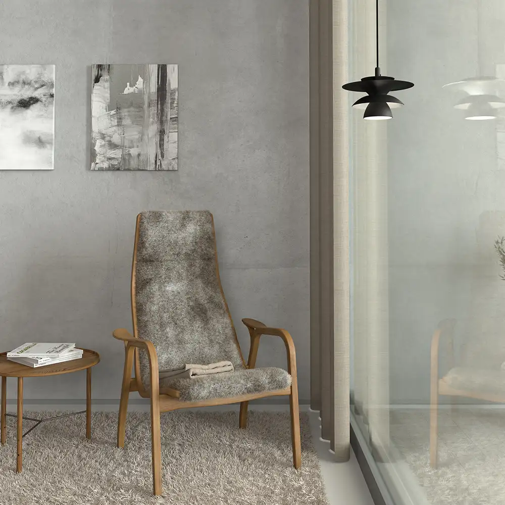 Picasso pendel 180 mm Mattsvart